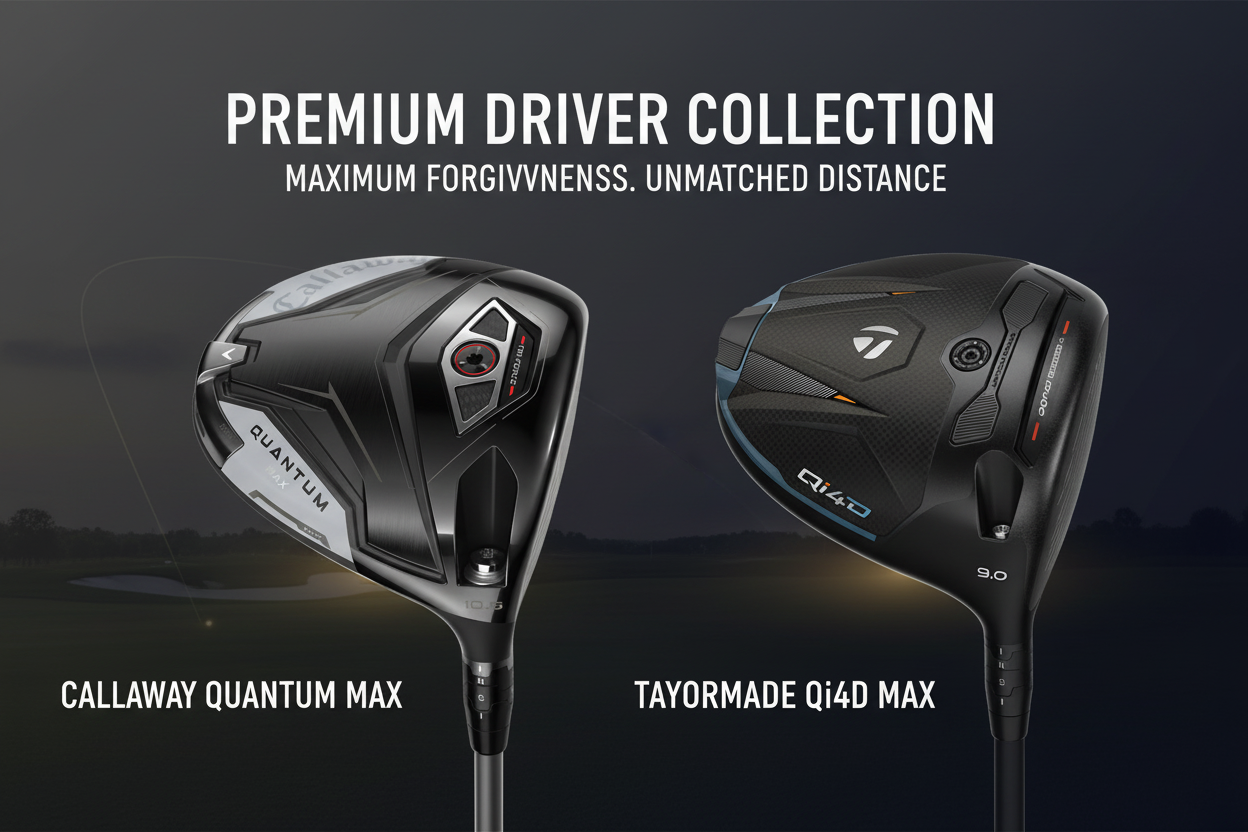 Banner Callaway Quantum Max + TaylorMade Qi4D Max