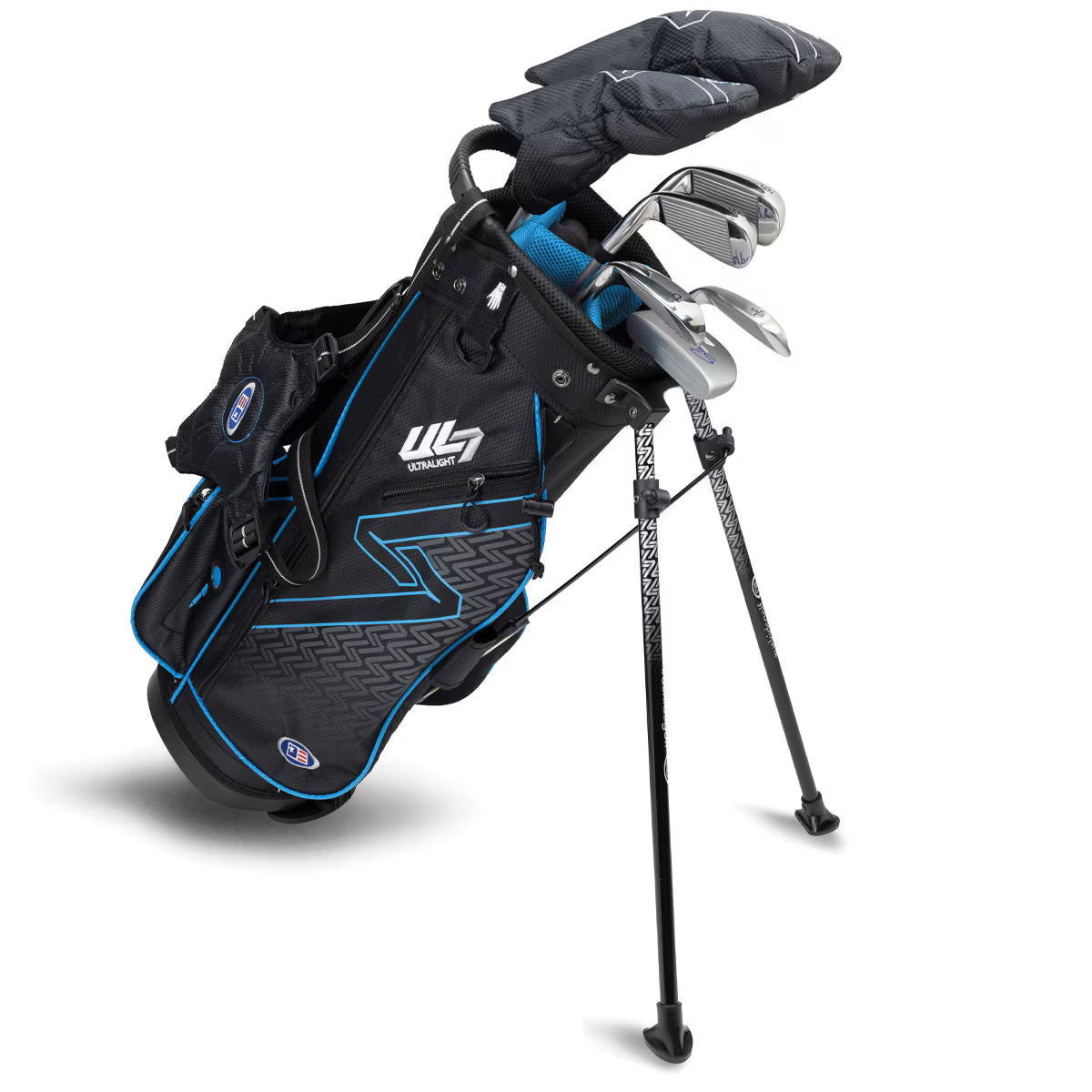 U.S. Kids Golf Equipo 48' Ultralight negro/azul