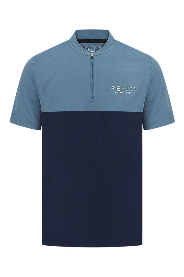 Reflo -Polo Hombre Tobol Azul