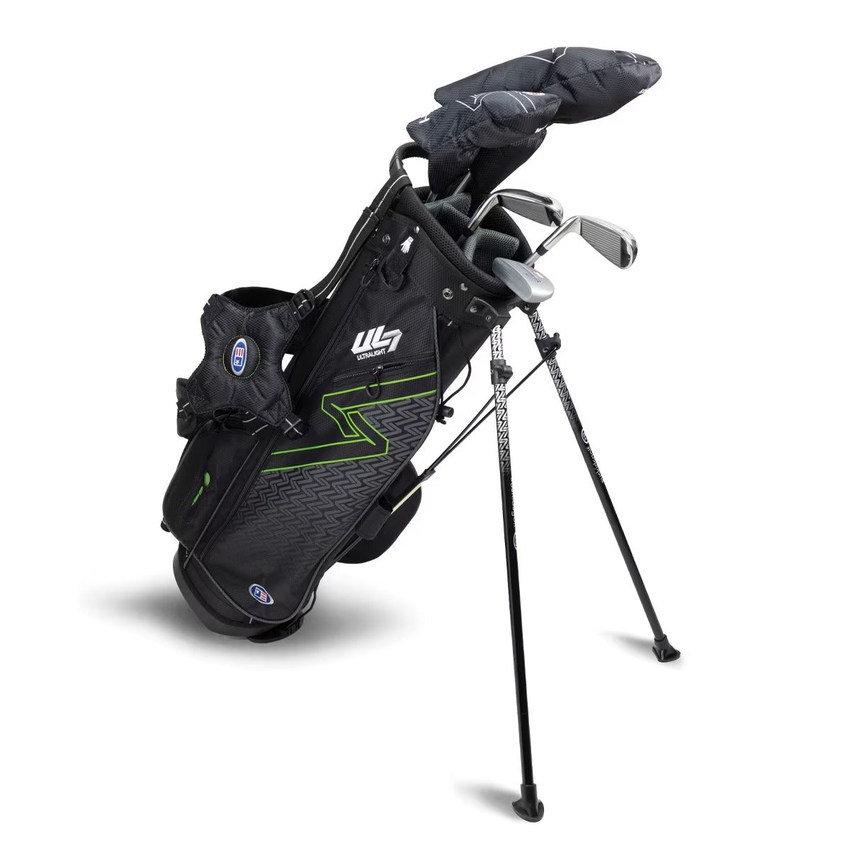 U.S. Kids Golf Equipo 57' Ultralight negro/verde