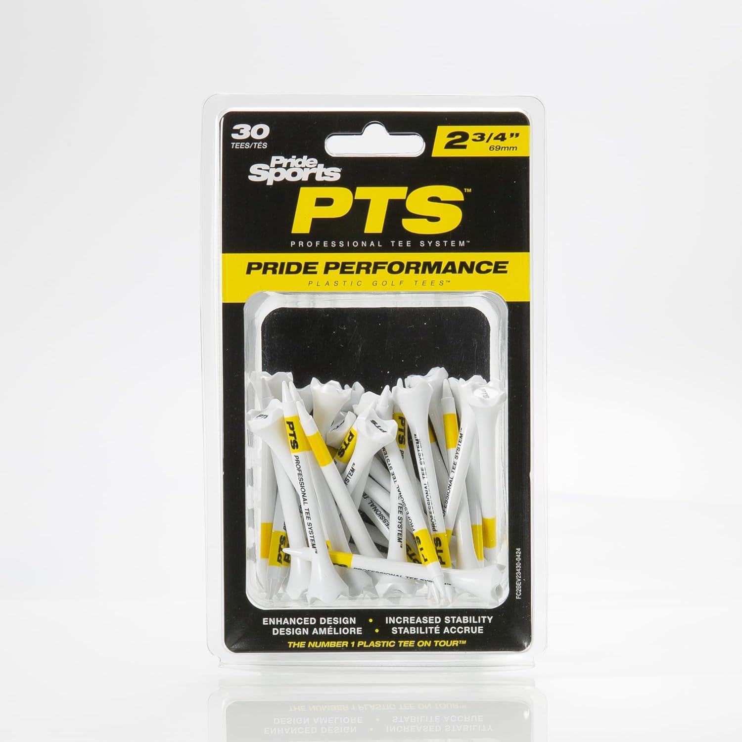 Pride Performance Professional Tees 2 3/4 30 pack