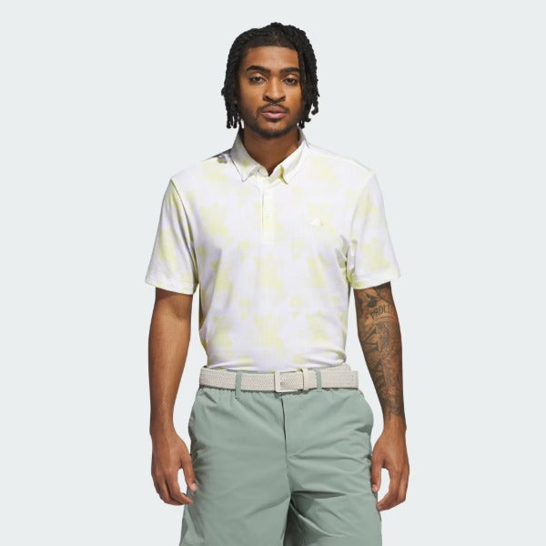 ADIDAS GO-TO PRT POLO WHITE/POWYEL