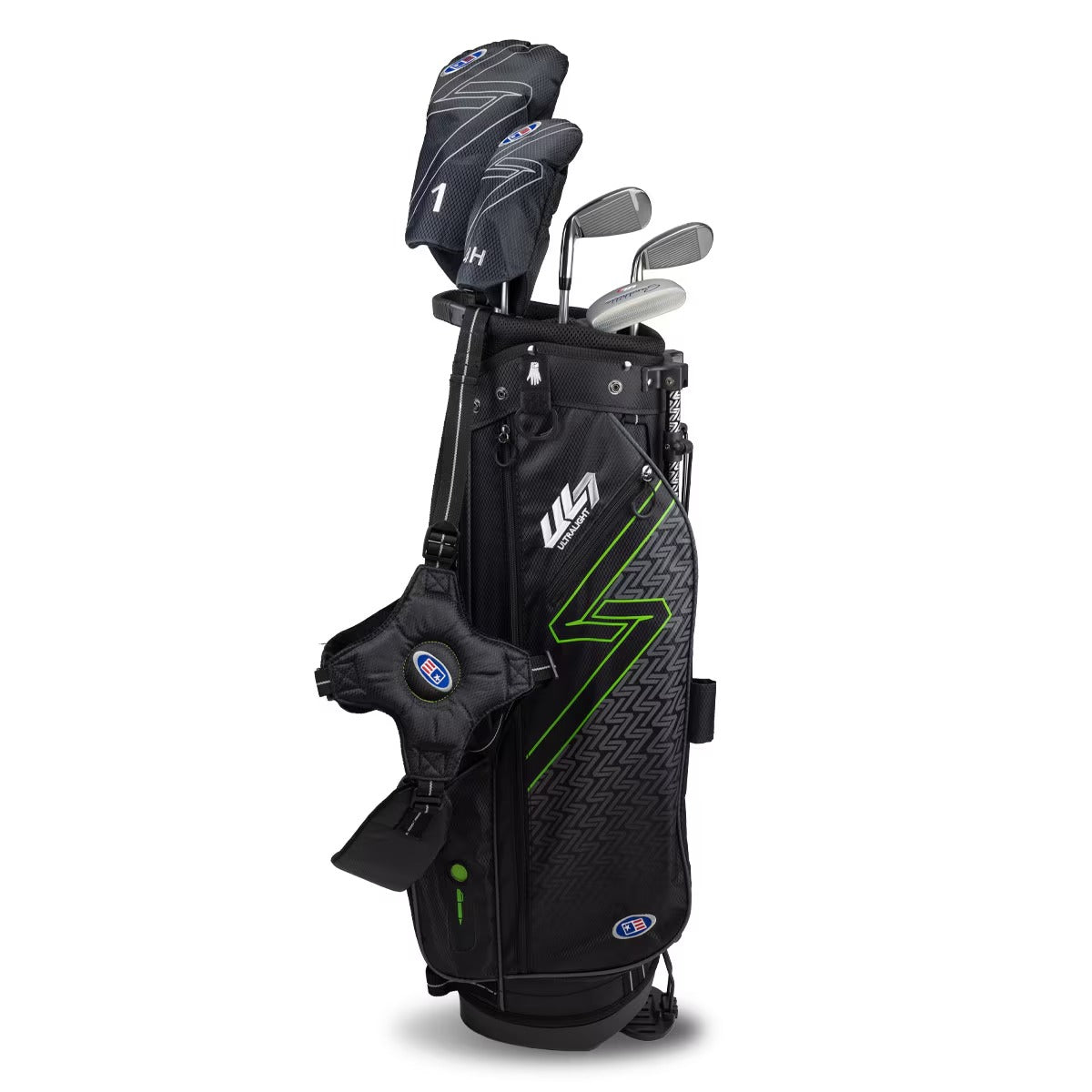 U.S. Kids Golf Equipo 57' Ultralight negro/verde