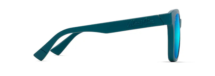 Maui Jim Blue Hawaii HONUA ASIAN FIT Azul petróleo mate