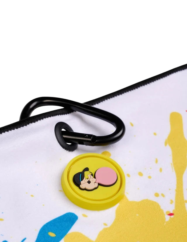 Black Clover BAZOOKA SPLASH QUICK STICK GOLF TOWEL