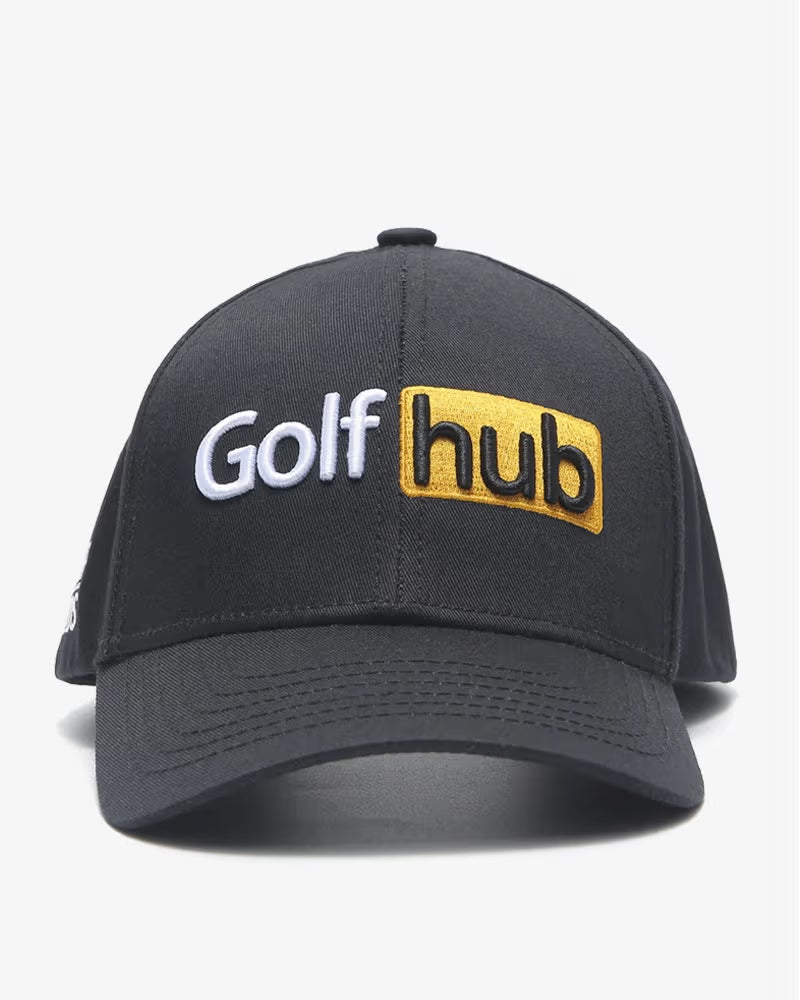Gorra Golf Gods SnapBack Golf Hub Negra