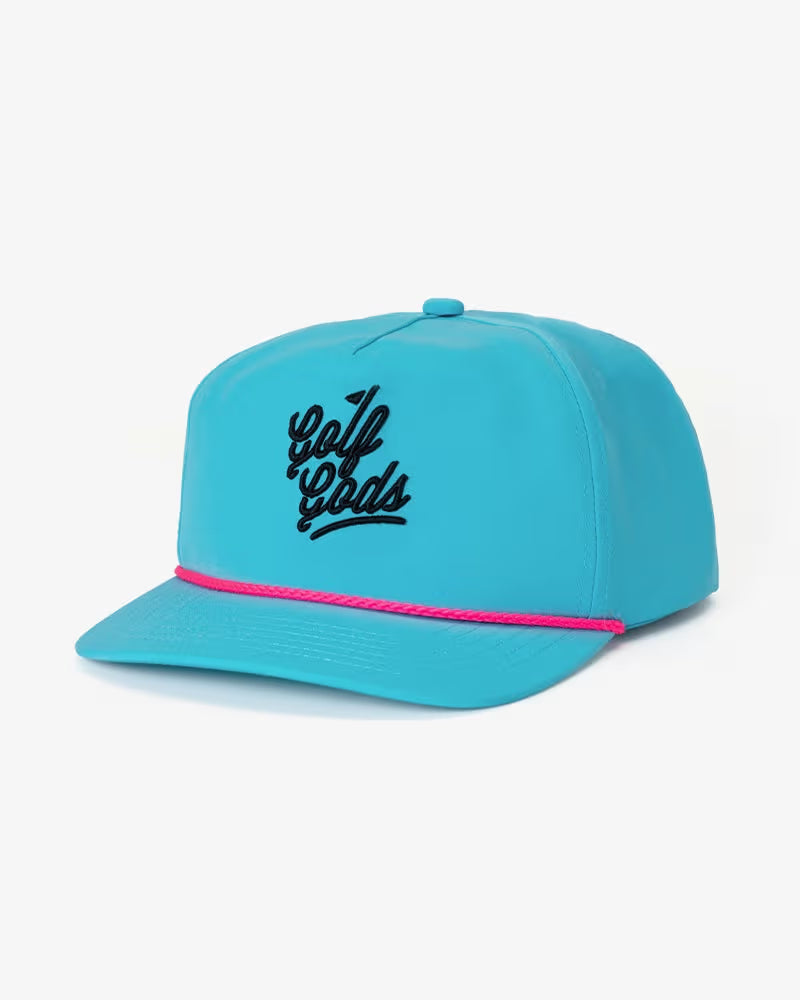 Gorra Golf Gods SnapBack Neon Blue
