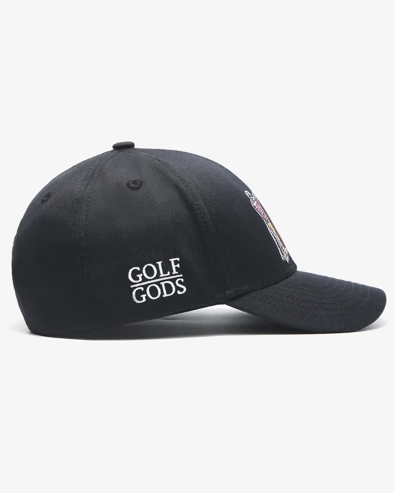 Mad Slicer Gorra Golf Gods SnapBack Negra