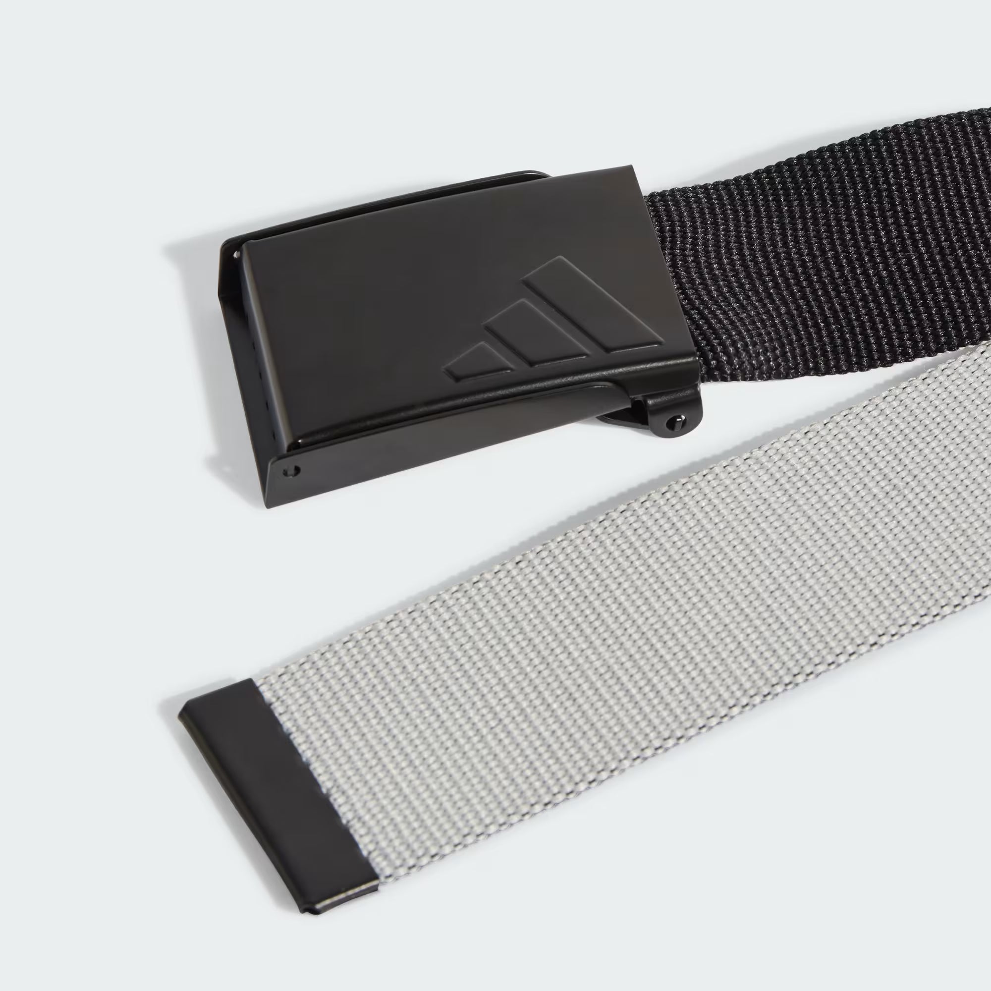 Adidas Cinturón de Cincha Reversible Negro/Gris
