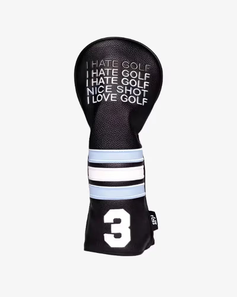 Golf Gods Funda de Madera 3 I Hate Golf