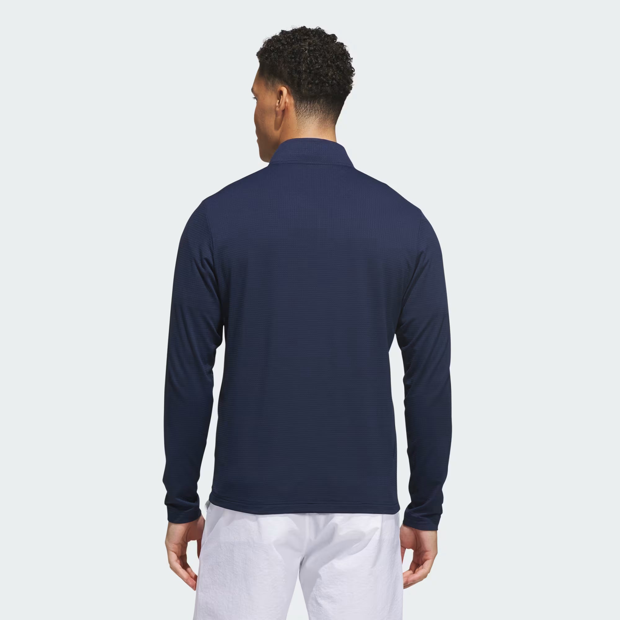 ADIDAS SUDADERA PERFORMANCE TEXTURE CIERRE CORTO