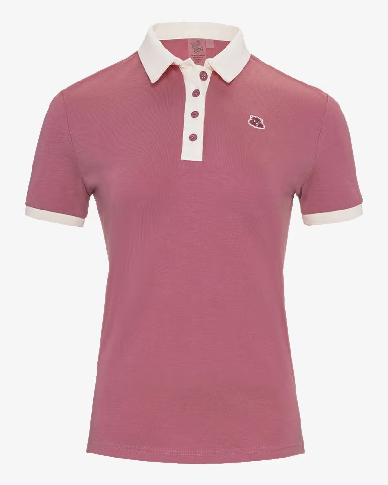 Polo de Mujer Golf Gods Legacy Pink & Cream