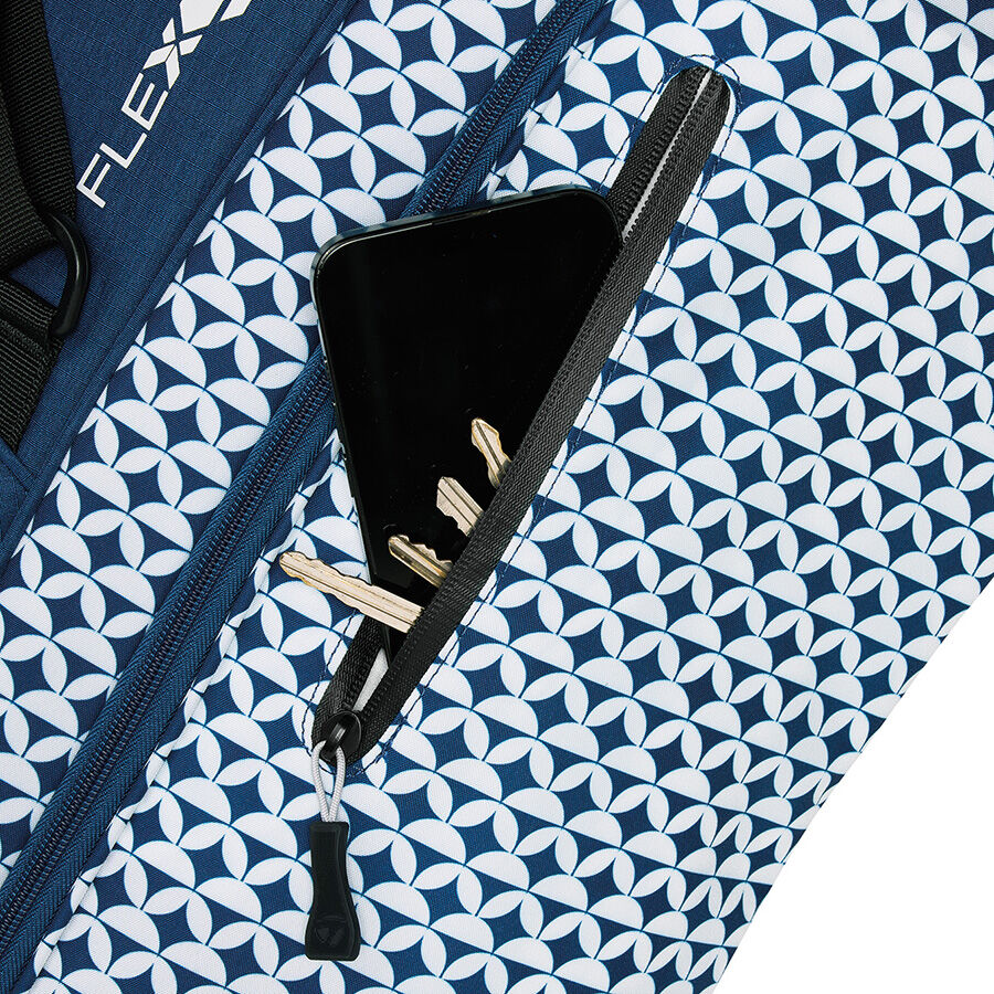 Bolsa TaylorMade FlexTech CrossOver Print Marino Blanco Stand