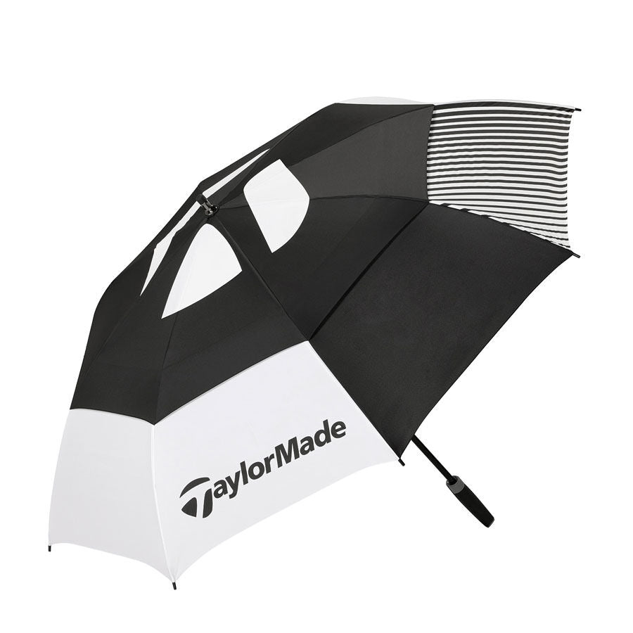 TaylorMade Paraguas TM25 Tour Double Canopy Negro / Blanco 64"
