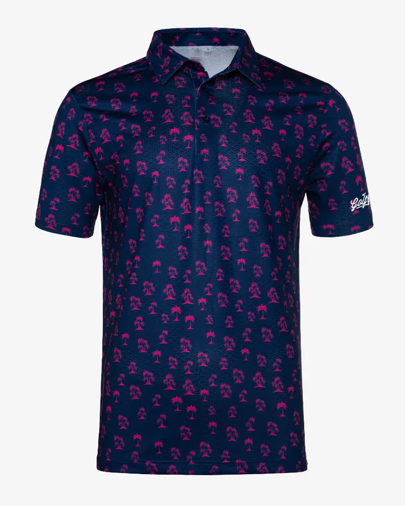 Polo de Hombre Golf Gods Palms Cool Tech Performance