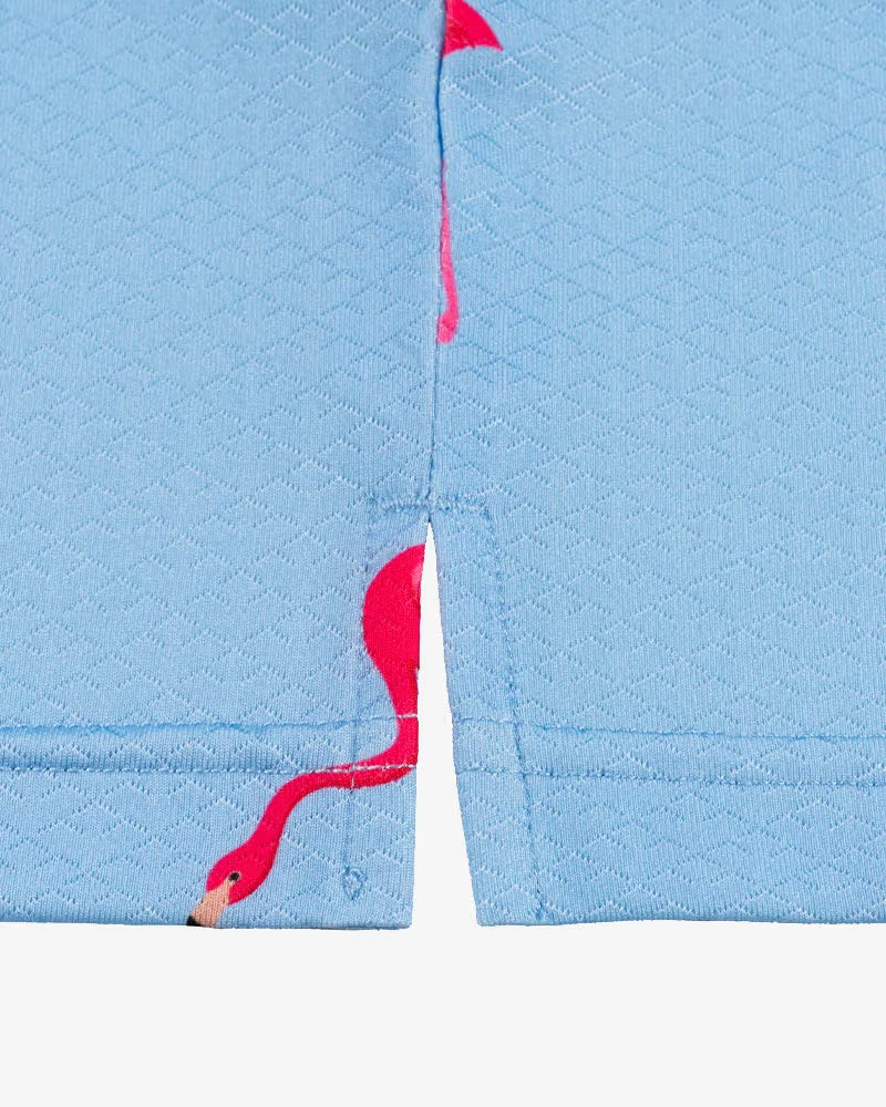 Polo de Hombre Golf Gods Flamingo Cool Tech Performance