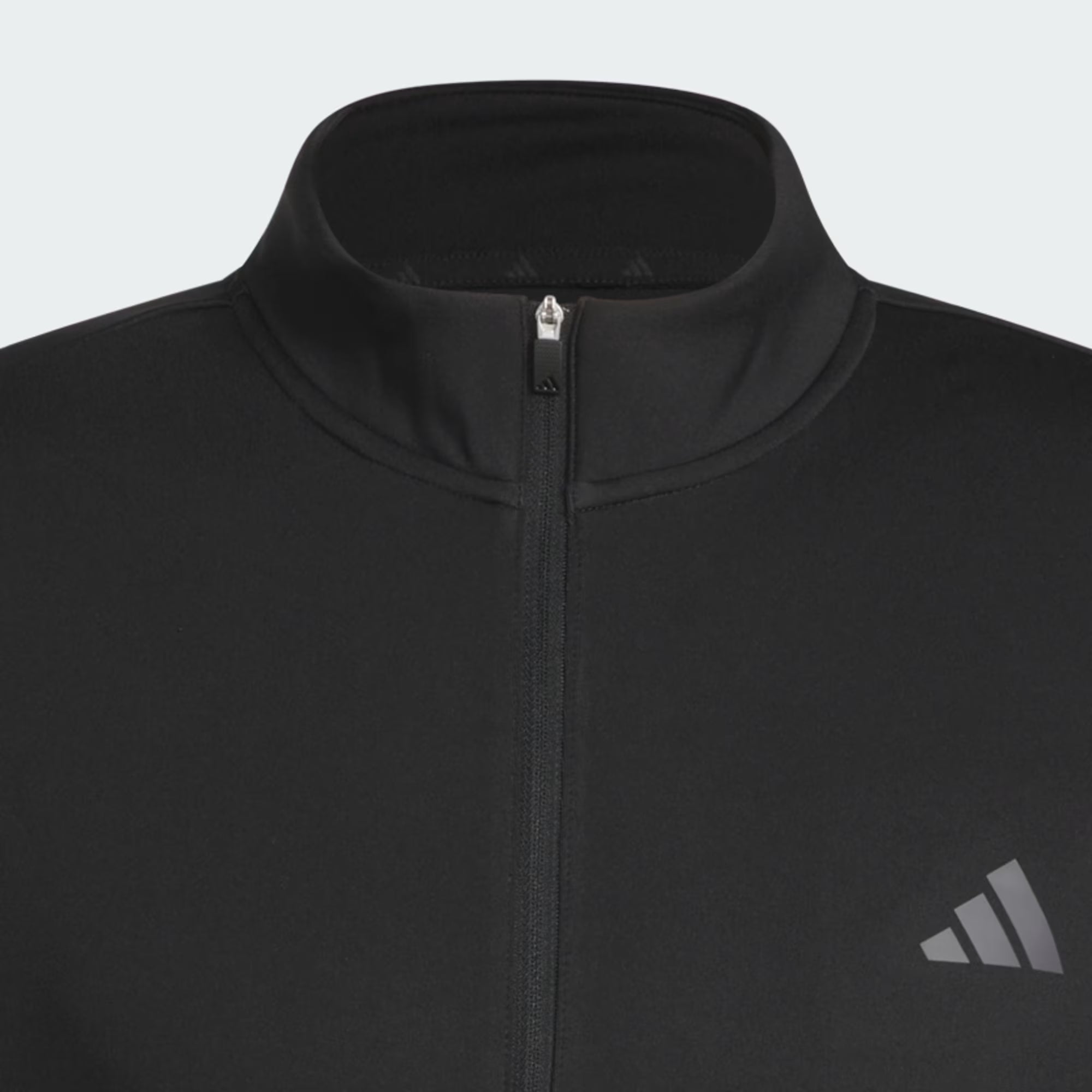ADIDAS SUDADERA PERFORMANCE 3 FRANJAS DE CIERRE CORTO BLACK