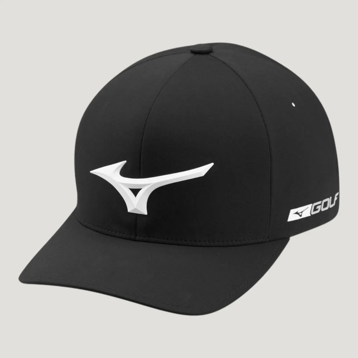 MIZUNO GORRA TOUR ADJUSTABLE LW Negro/Blanco