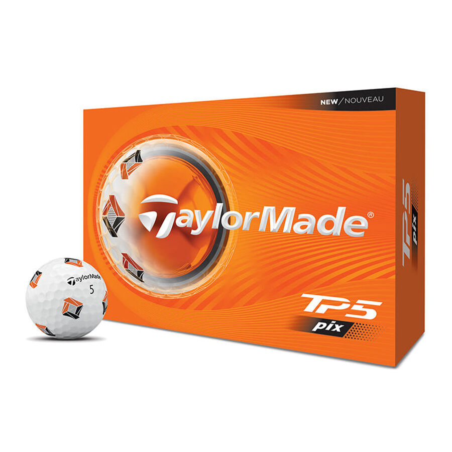 TAYLORMADE - DOCENA PELOTAS TP5 PIX