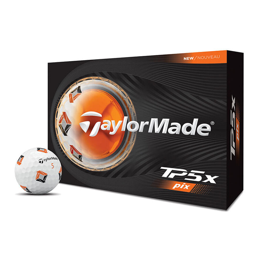 TAYLORMADE - DOCENA PELOTAS TP5x PIX