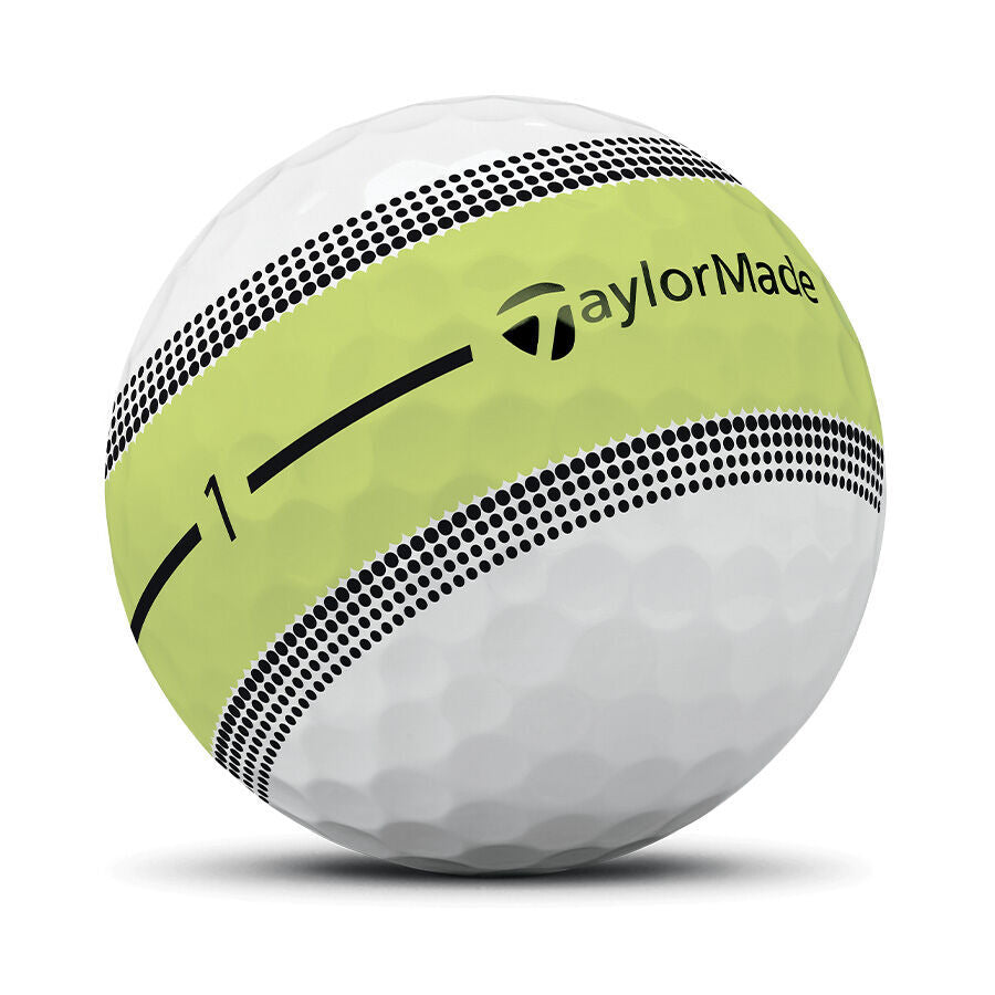 Taylormade Pelota Tour Response Stripe Verde 3pk