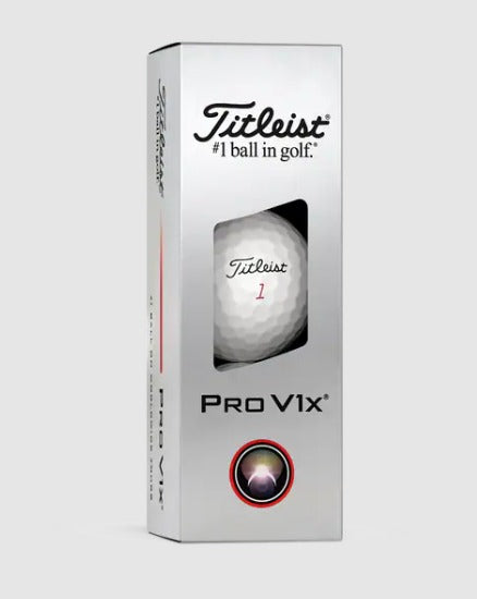 Titleist 2025 Pelota PRO V1x 3pk