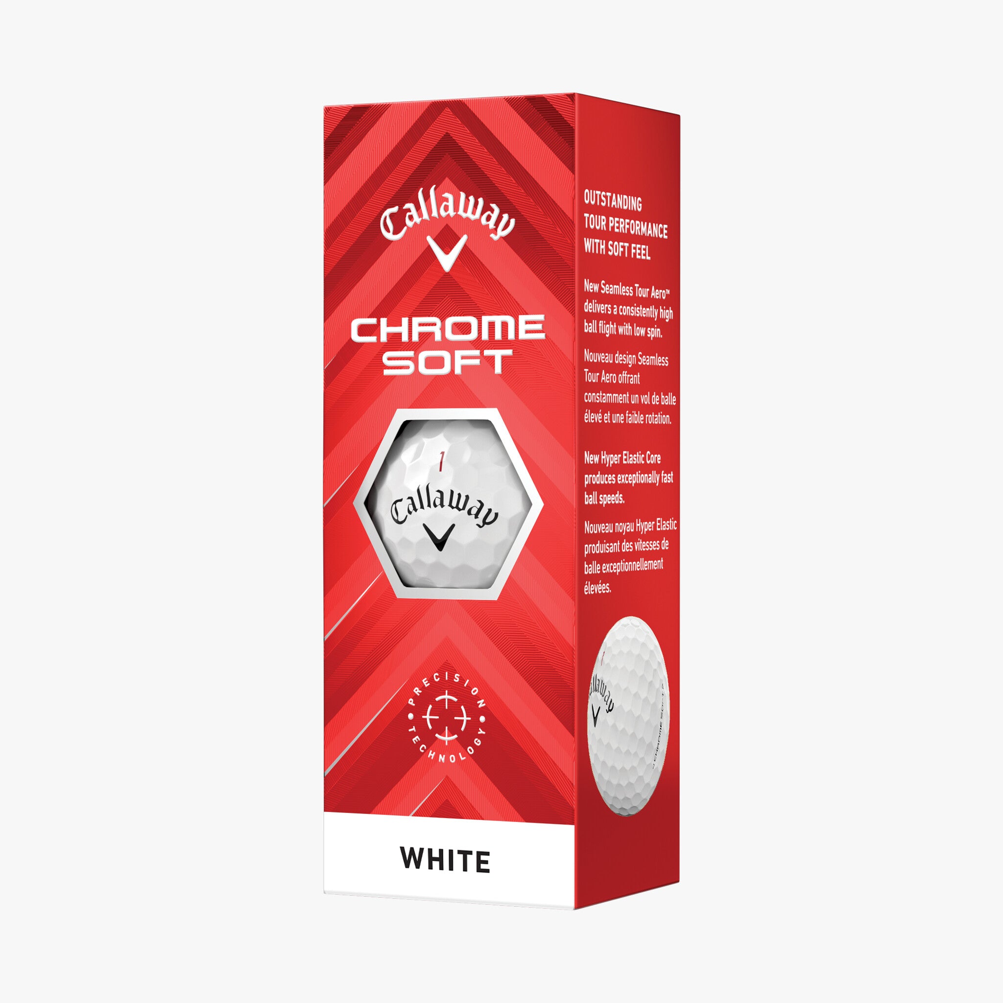Callaway - Pelota Chrome Soft 3pk