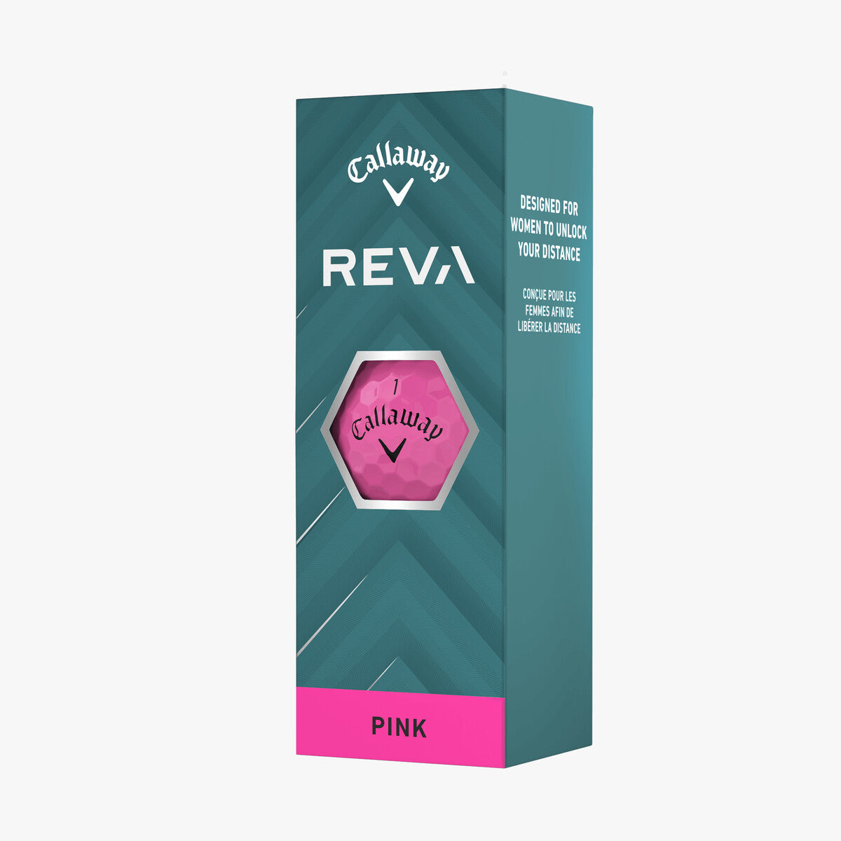 CALLAWAY - PELOTA REVA PINK 25 3PK