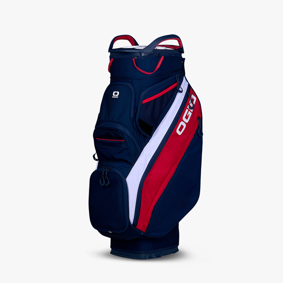 BOLSA OGIO SILENCER CART BAG 25 (Rojo/Blanco/Azul)