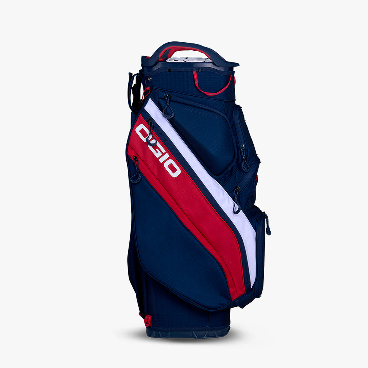 BOLSA OGIO SILENCER CART BAG 25 (Rojo/Blanco/Azul)