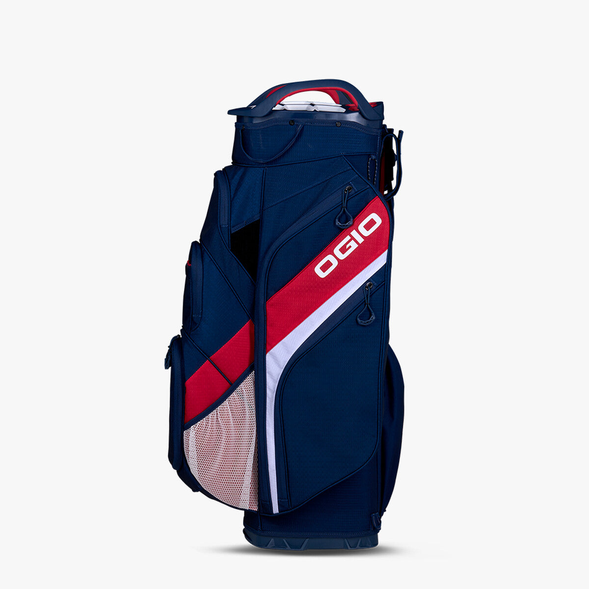 BOLSA OGIO WOODE CART BAG 25 (Rojo/Blanco/Azul)