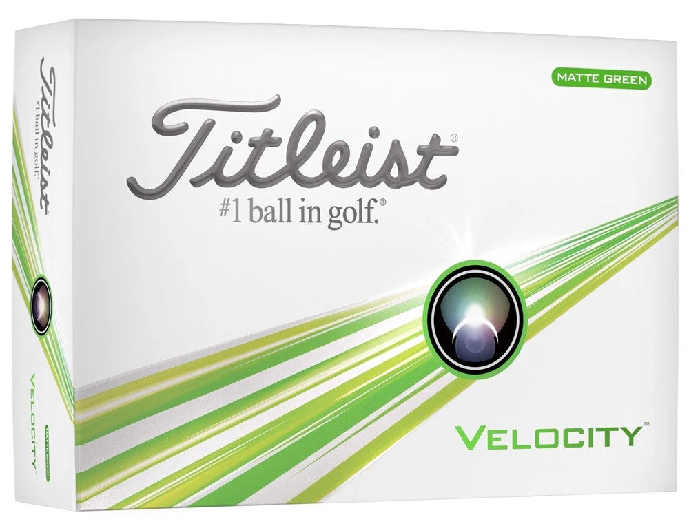 Titleist 2025 Pelota Velocity Verde 3pk