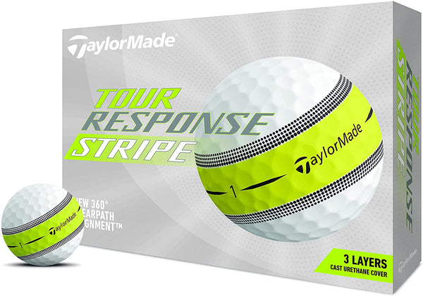 Taylormade-Pelota Tour Response Stripe 3pk
