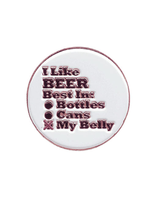 Evergolf - Marca Metálica I Like Beer