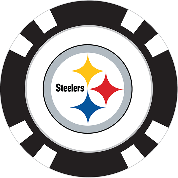 Ficha de póker NHL Pittsburg Steelers