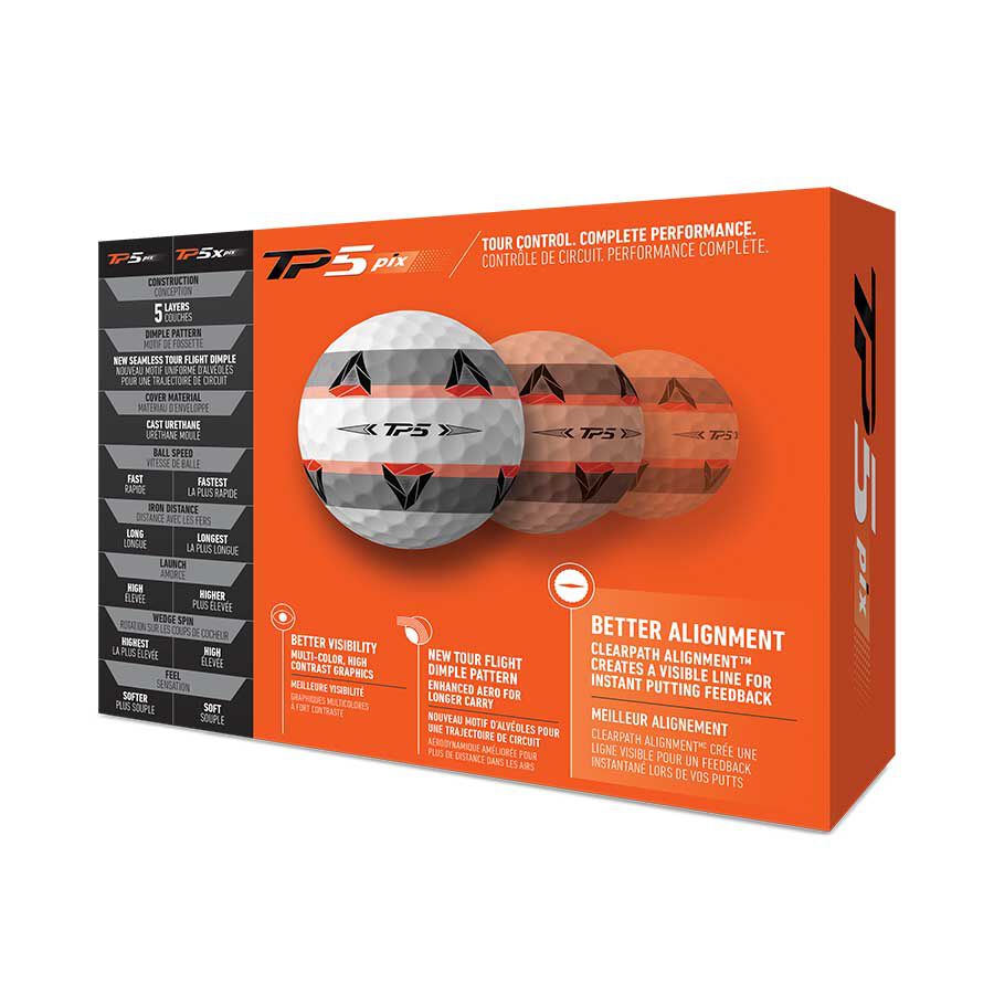 TAYLORMADE - PELOTA TP5 PIX 3PK