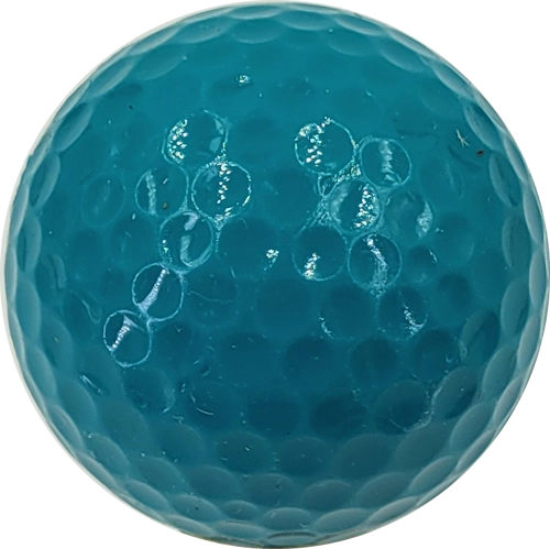 Docena pelotas color minigolf (Turquesa)