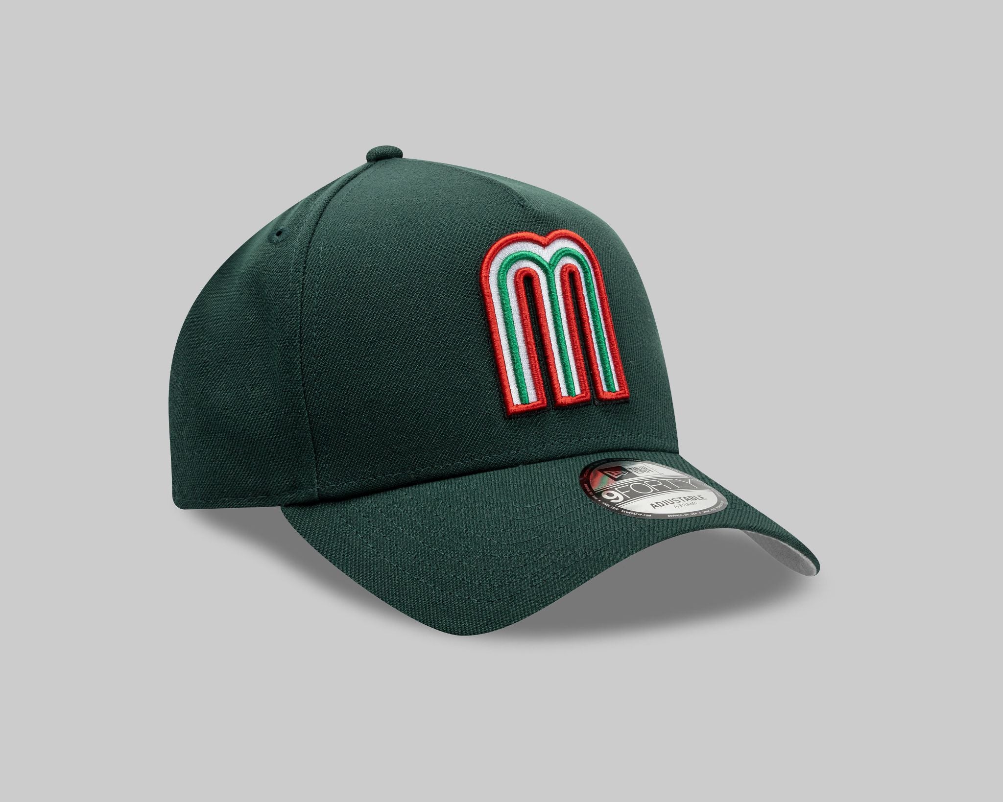 Gorra New Era Verde con Gris Iconic M 940 A-frame