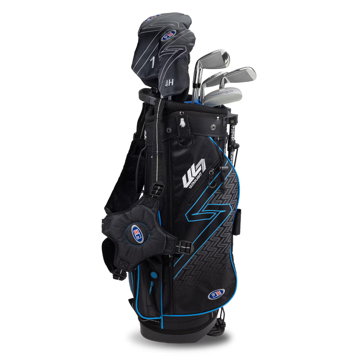 U.S. Kids Golf Equipo 48' Ultralight negro/azul