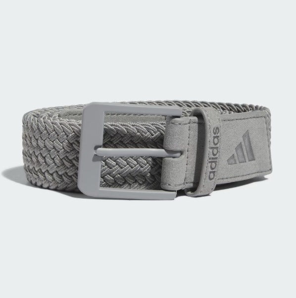 Adidas Cinturón Trenzado Elástico Gris