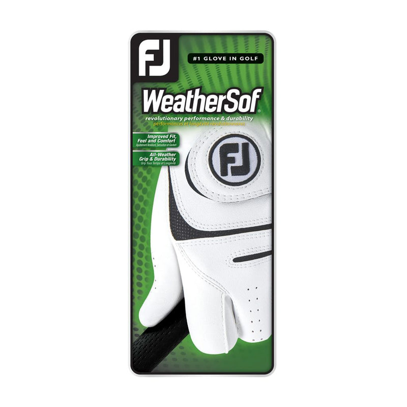 FootJoy - Guante WeatherSof Blanco Mujer