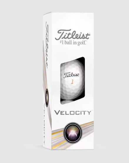 Titleist 2025 Pelota Velocity 3pk