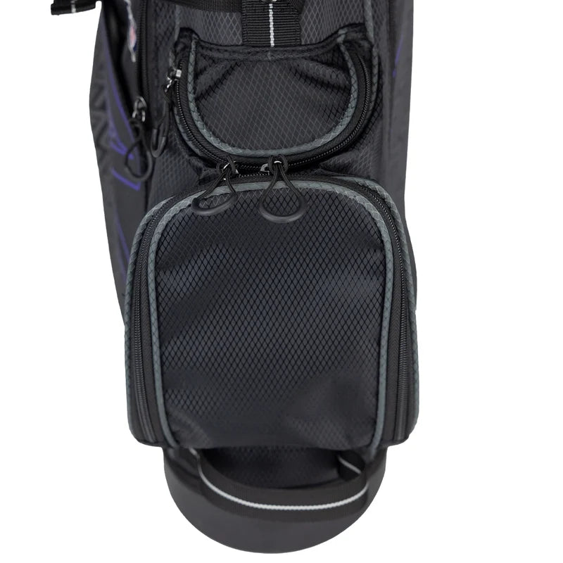 U.S. Kids Golf Equipo 54' UL7 con 7 bastones Negro/Purpura