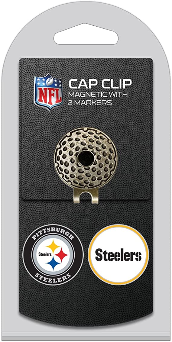 NFL Hat Clips-Con Marca Metalica-Pittsburgh Steerlers