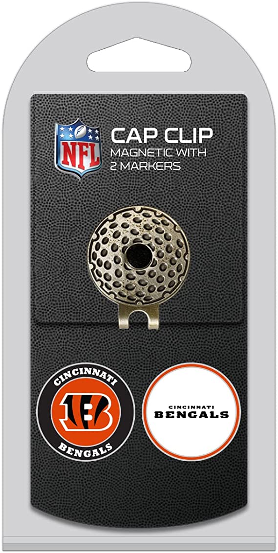 NFL Hat Clips-Con Marca Metalica Cincinaati Bengals