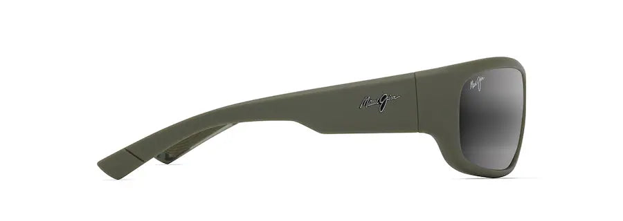 MAUI JIM GREY MAUKELE MATTE MILITARY GREEN