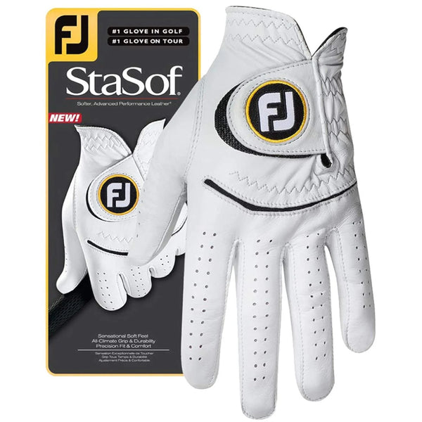 FootJoy - Guante Stasof Blanco Hombre