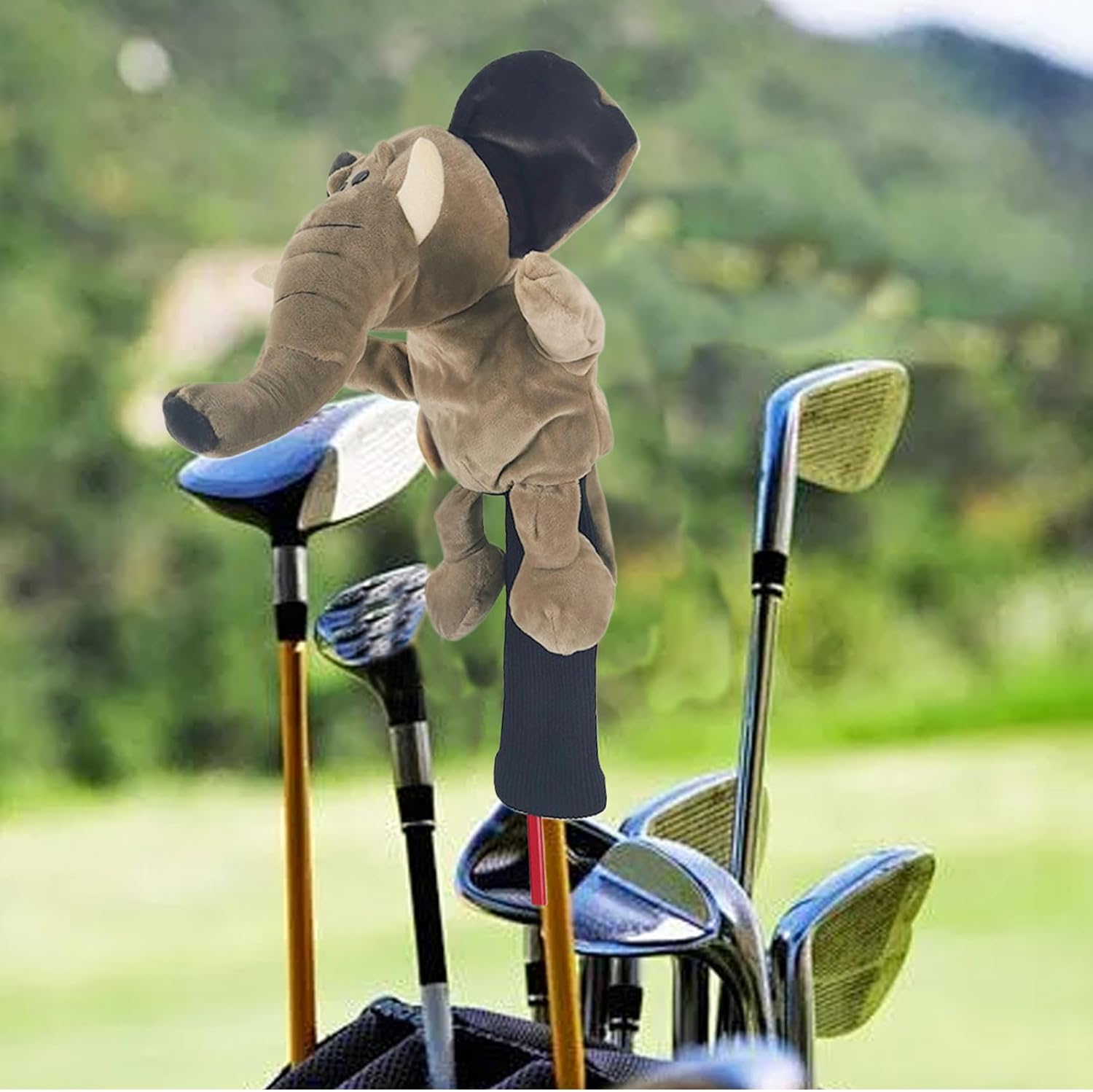 Funda de Madera con forma de Elefante