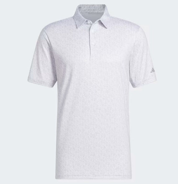 Adidas-Polo Ulttra Allover Print Blanca