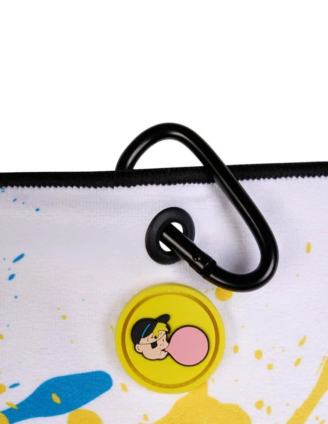 Black Clover BAZOOKA SPLASH QUICK STICK GOLF TOWEL